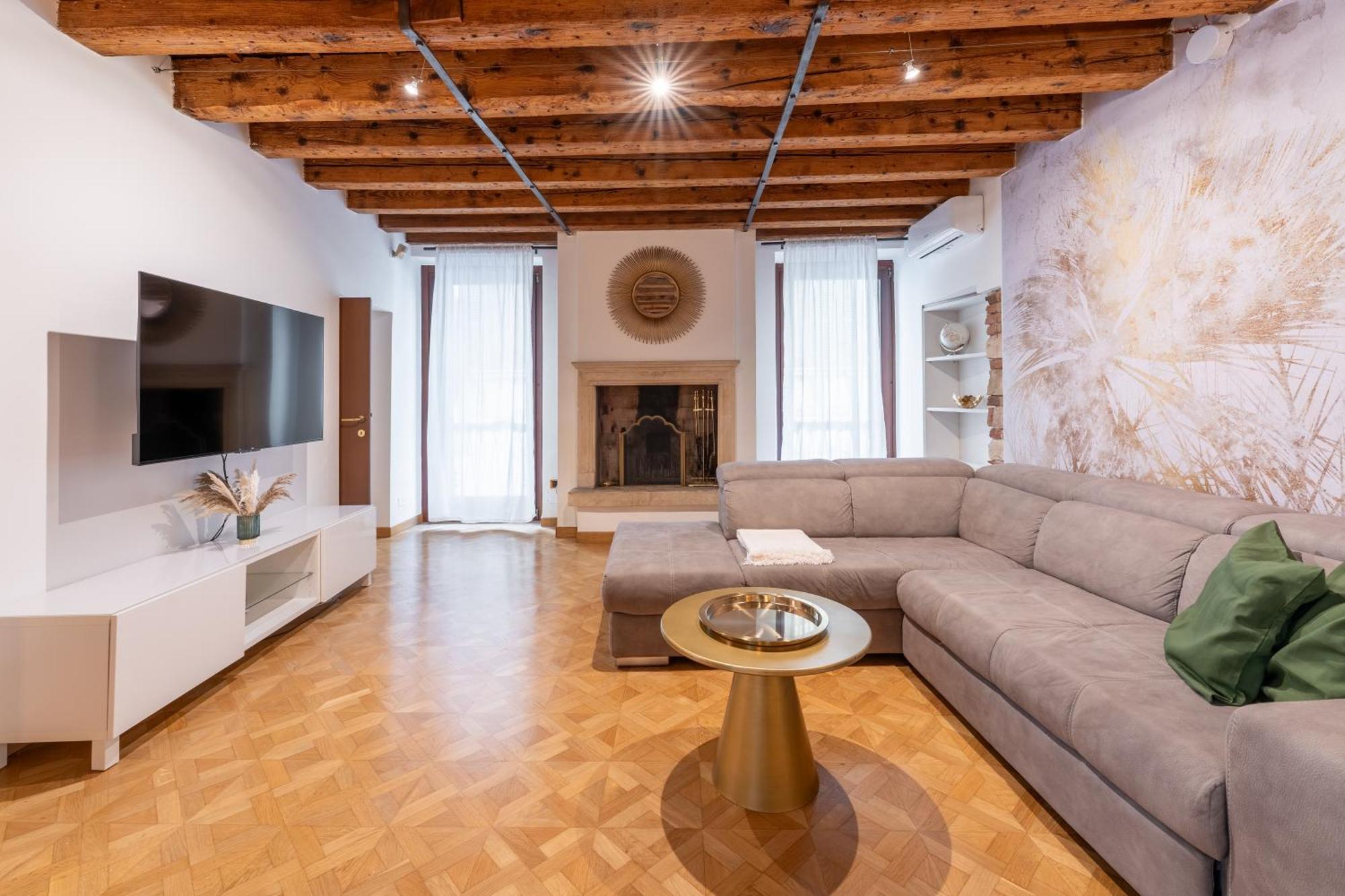 Sgarzerie Luxury Flat 2 Rooms 120Mq Verona Exteriér fotografie